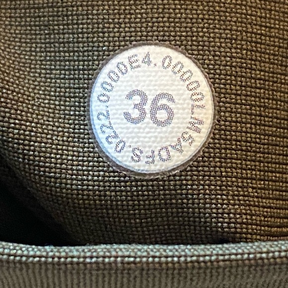 Lululemon Pants ABC Warpstreme Classic Men 36x33 Dark Olive Taper Stretch M5ADFS - Picture 7 of 16